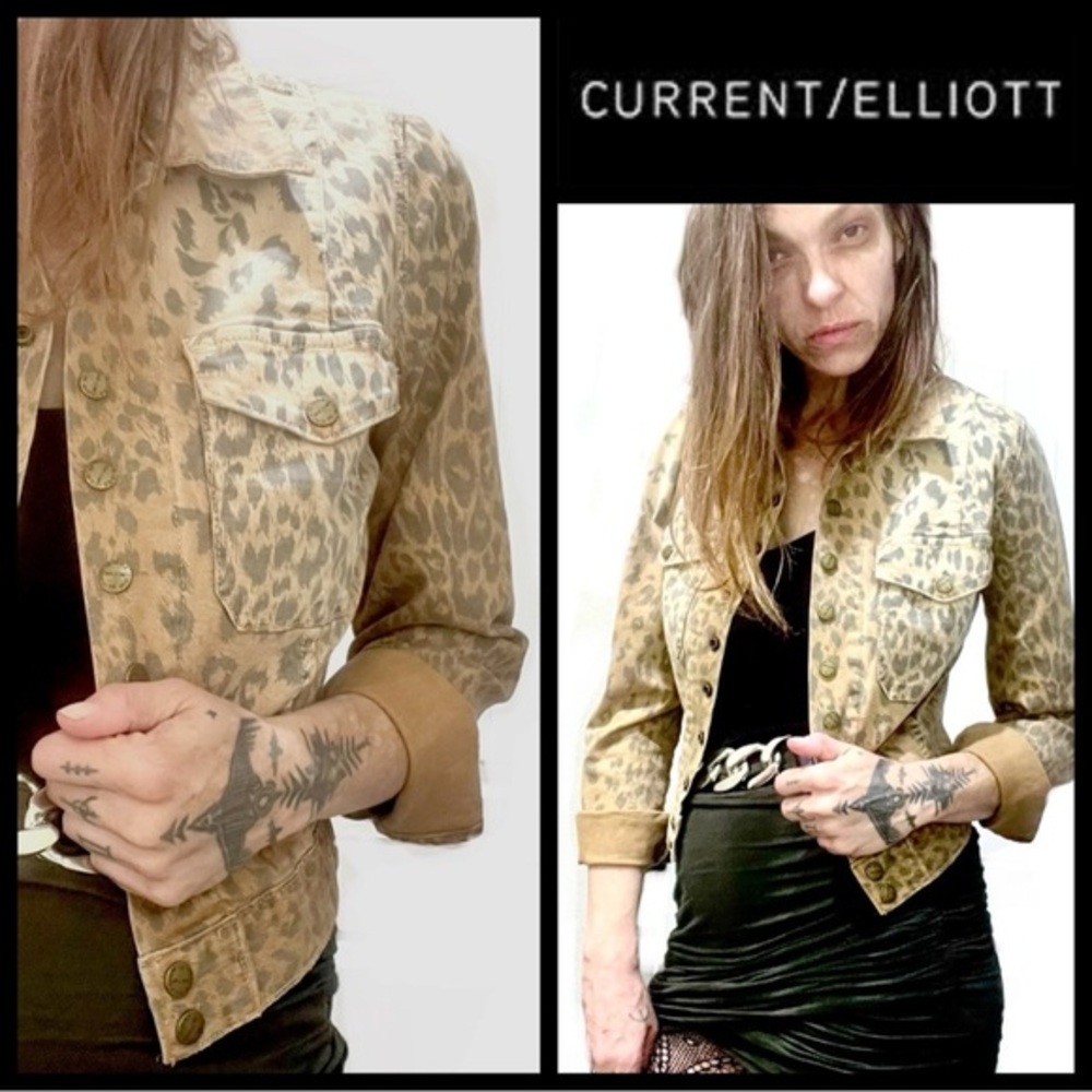 CURRENT ELLIOT 🐆 “THE SNAP JACKET”